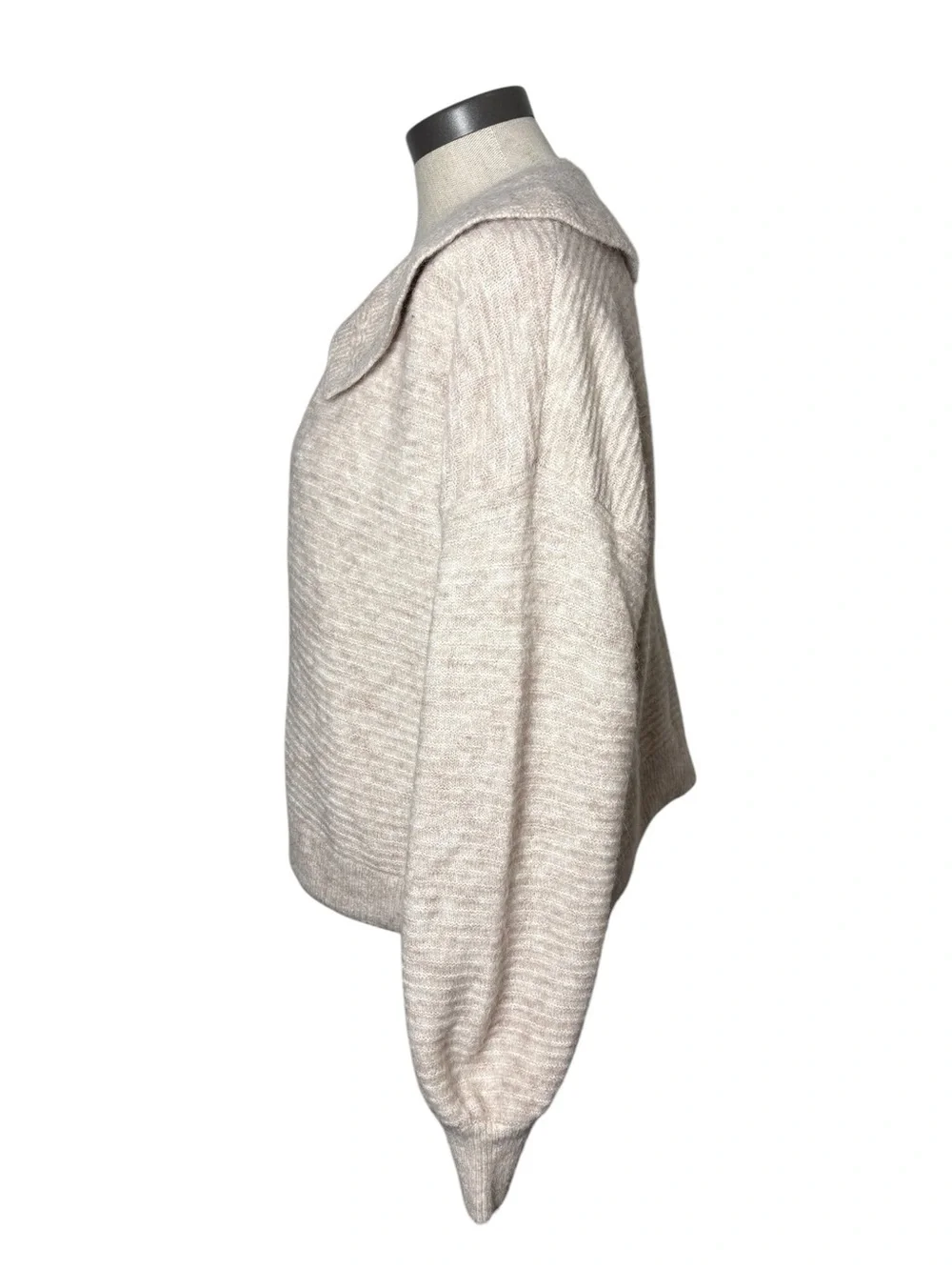 MADEWELL Alpaca Wool Peter Pan Collar Cardigan – Size Small Cottagecore